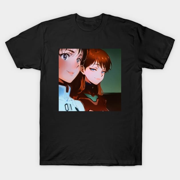 Smug Asuka Evangelion Meme T-Shirt by MikaseSan